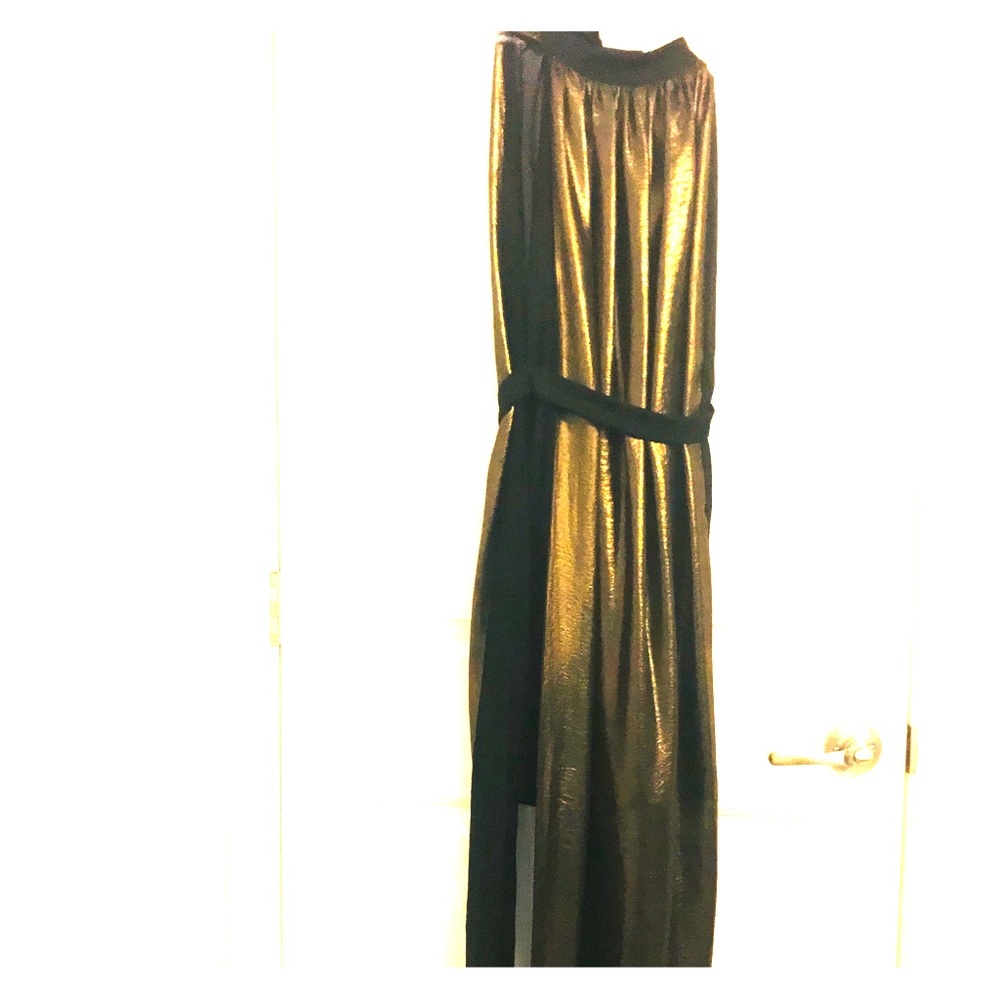 Black & Gold Party Dress